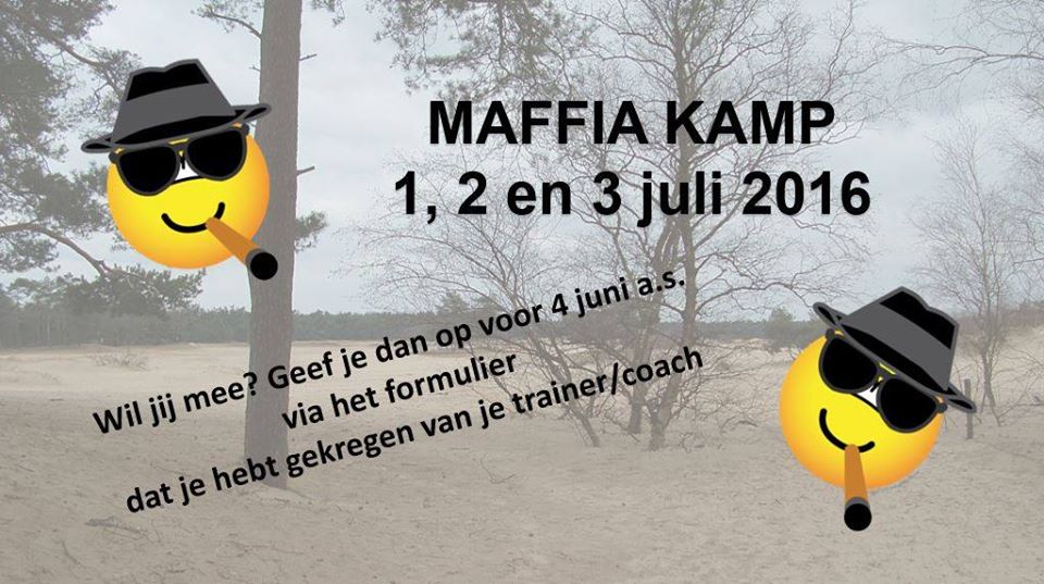 Kamp 2016 Maffia flyer