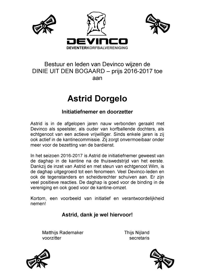 DudB prijs 2017 Astrid Dorgelo